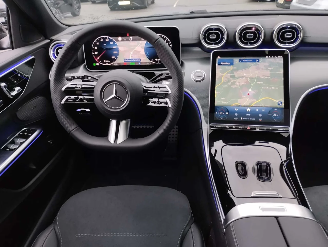 Mercedes Classe C 300de Station AMG 3