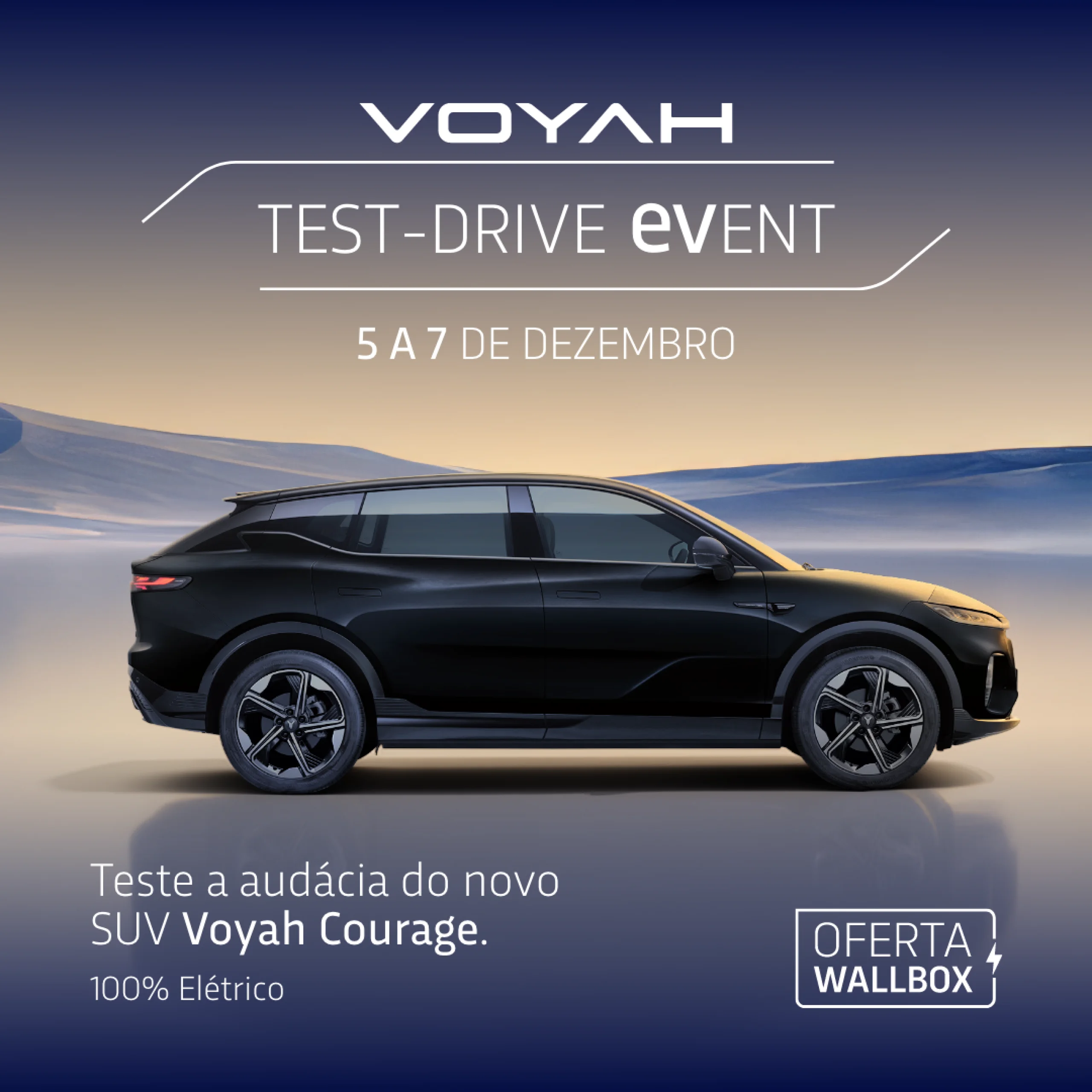 Novo VOYAH COURAGE 100% Elétrico