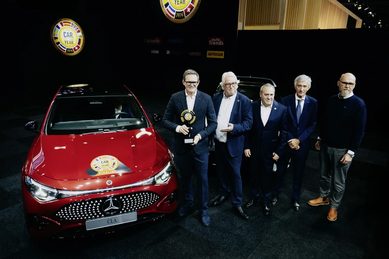 Novo Mercedes-Benz CLA distinguido como "Carro do Ano 2026" 1