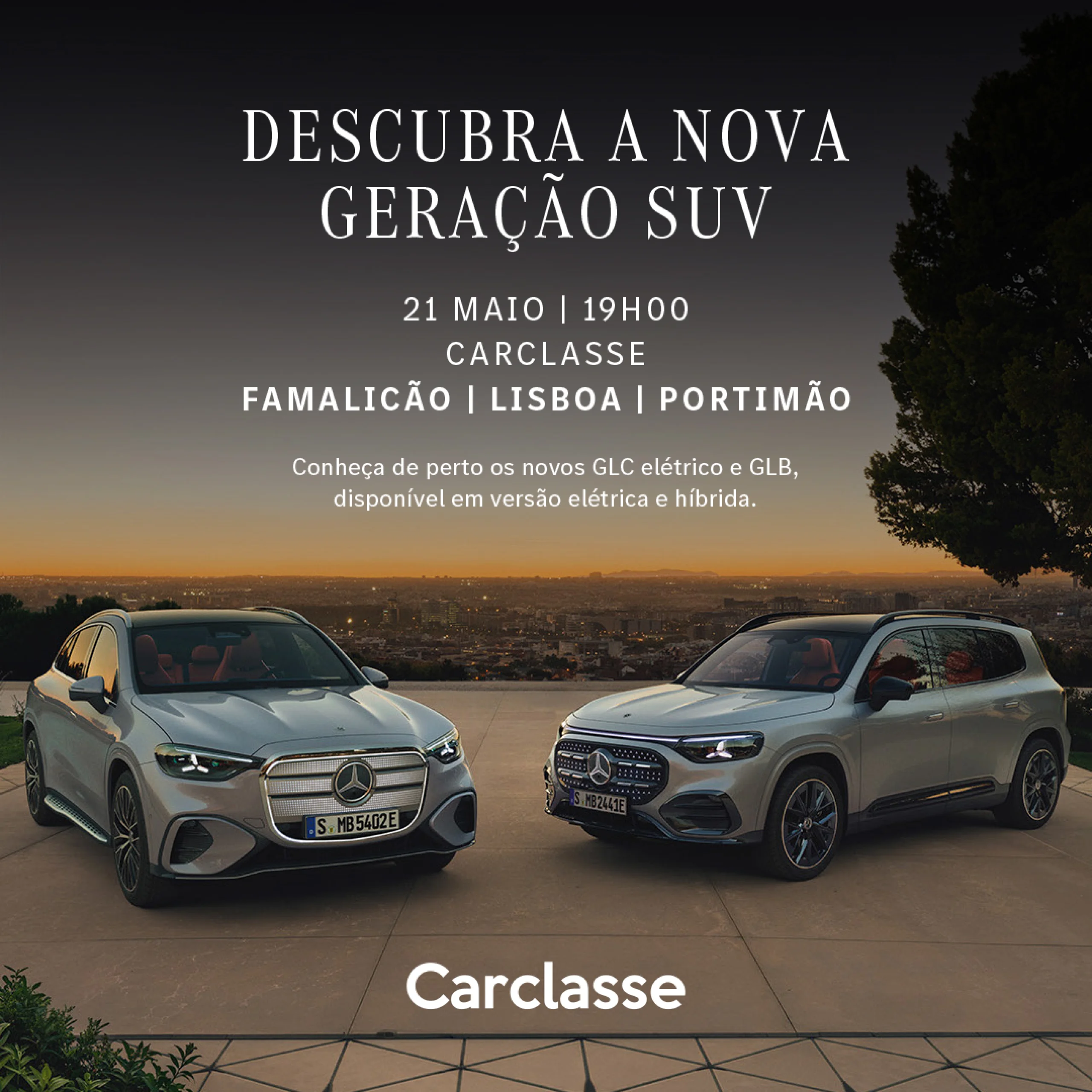 Carclasse inaugura novas instalações com Evento Ibérico de Lançamento do Mercedes-Benz GLC e GLB