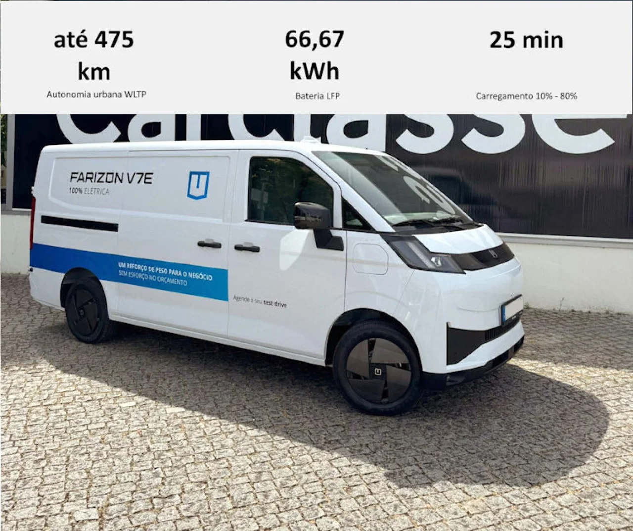 Farizon V7e  Max Range 67kWh