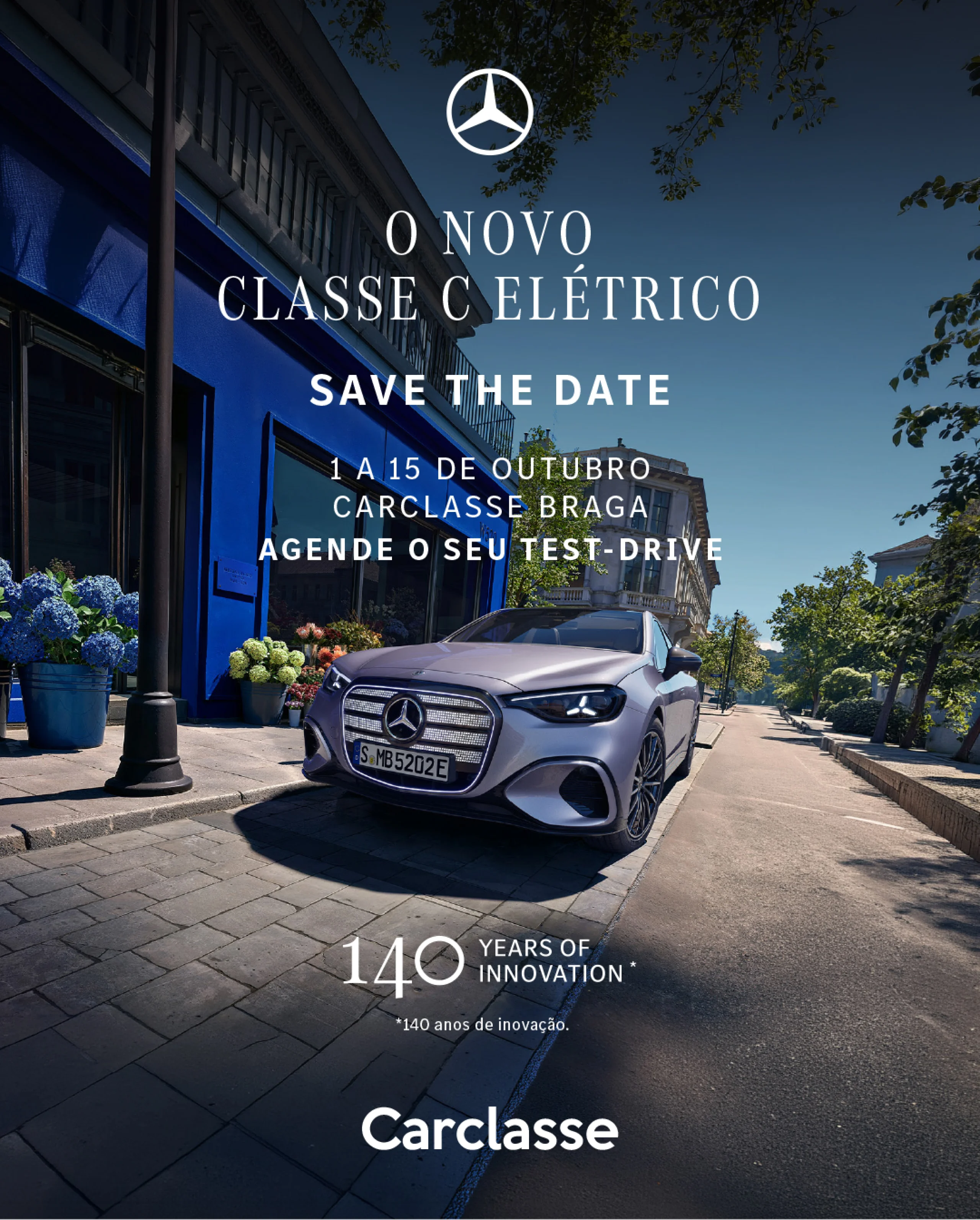 LANÇAMENTO MERCEDES-BENZ CLASSE C ELÉTRICO