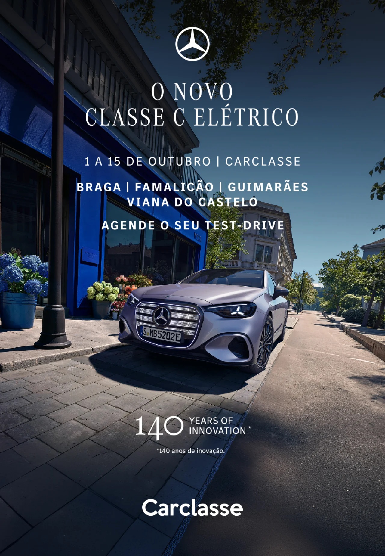 LANÇAMENTO MERCEDES-BENZ CLASSE C ELÉTRICO 1
