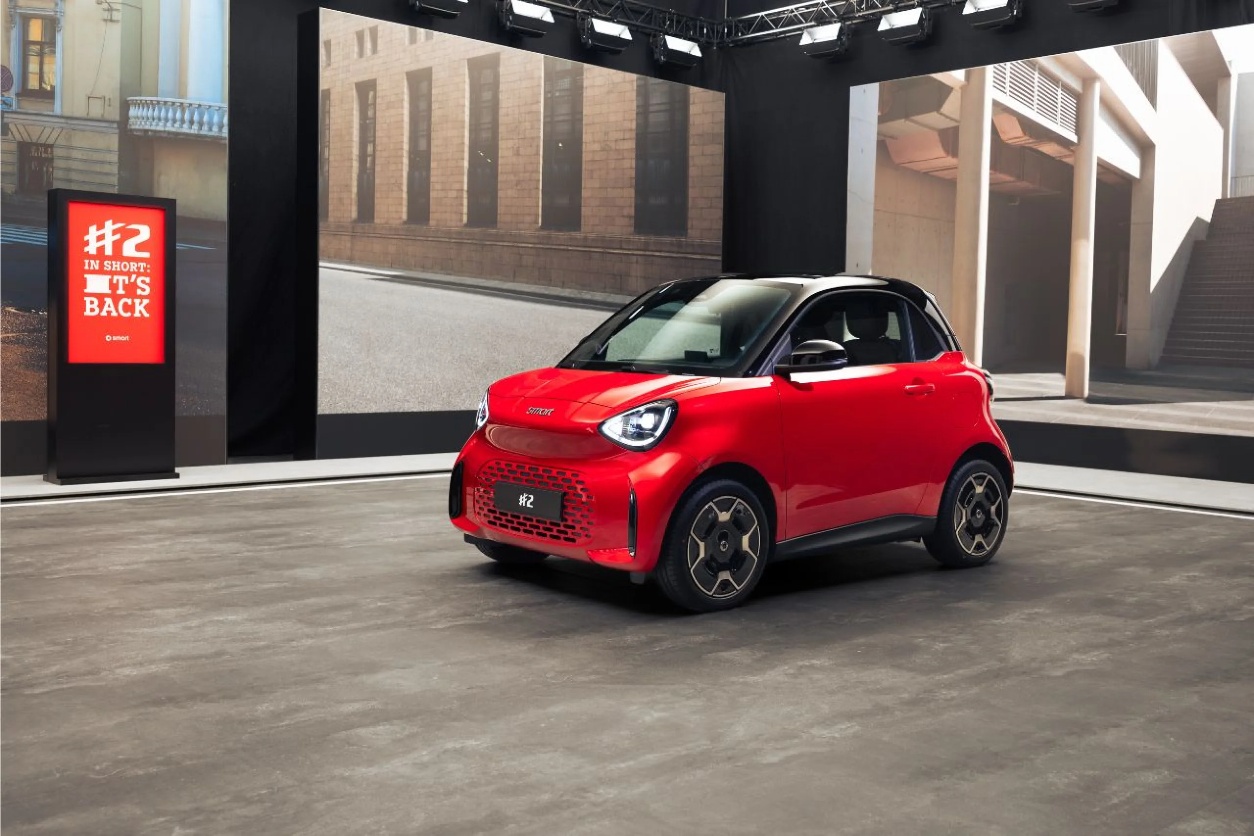 O ícone regressa a Paris: novo smart #2 oficialmente desvendado